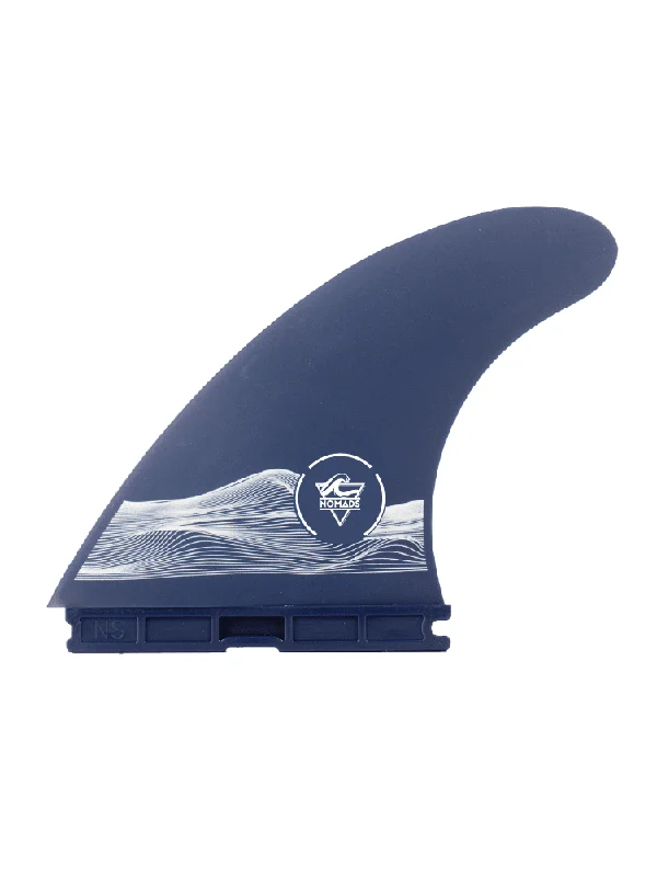 surfboard fins for aggressive carving-Nomads (R)evolution Fins Single Tab Thruster - Medium