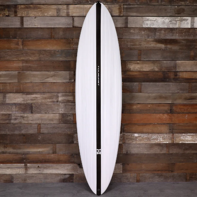 surfboards with additional rail control for better maneuvering-Harley Ingleby Series Mid 6 Thunderbolt Black 7'0 x 20 ½ x 2 ⅝ Surfboard - Gray/Carbon