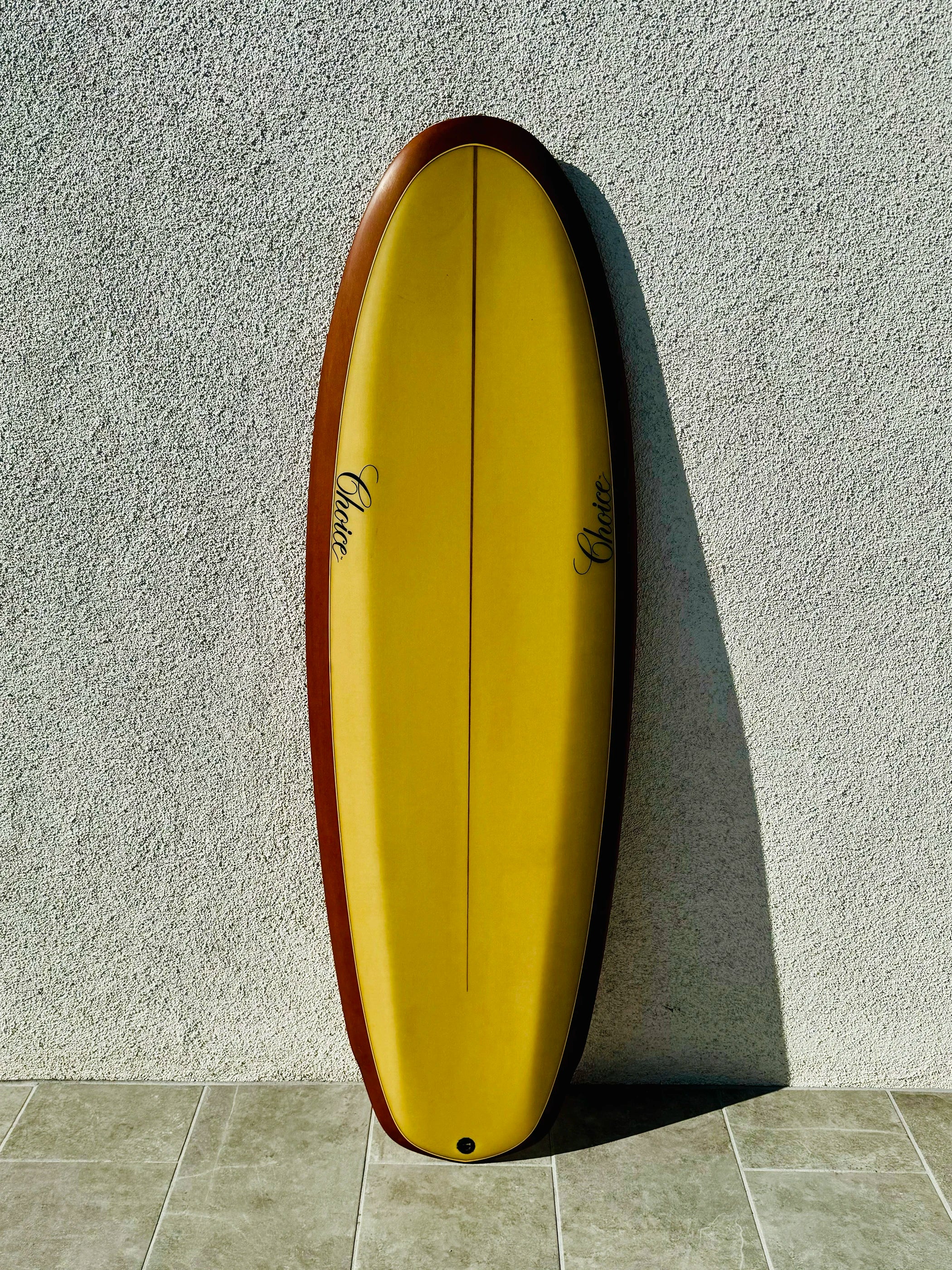 longboards for smooth rides-Rich Pavel Choice | Twinzer Simmons 5’3” Vintage Padres Surfboard