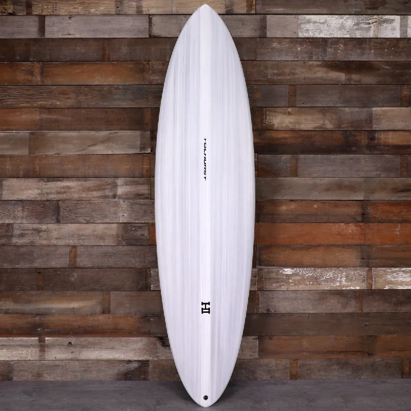 surfboards for expert-level wave riding-Harley Ingleby Series Mid 6 Mini Thunderbolt Red 6'8 x 20 ¼ x 2 11/16 Surfboard - Candy/White